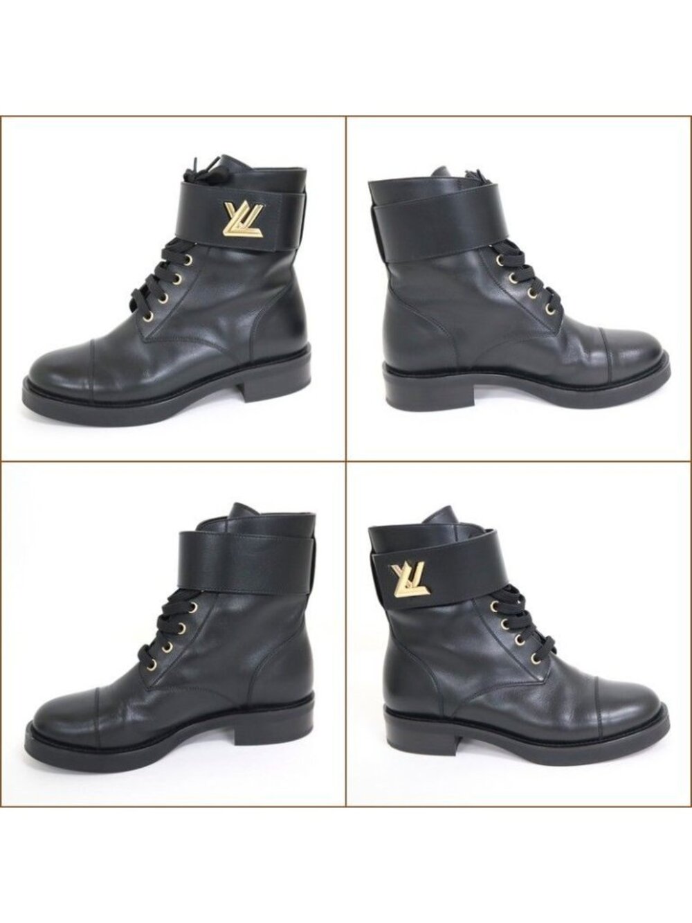Louis Vuitton Boots Wonderland Leather Black - Picture 3 of 8
